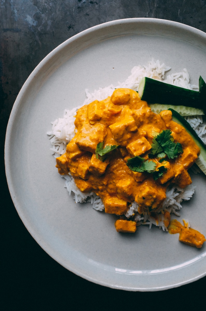 Kurczak w żółtym curry