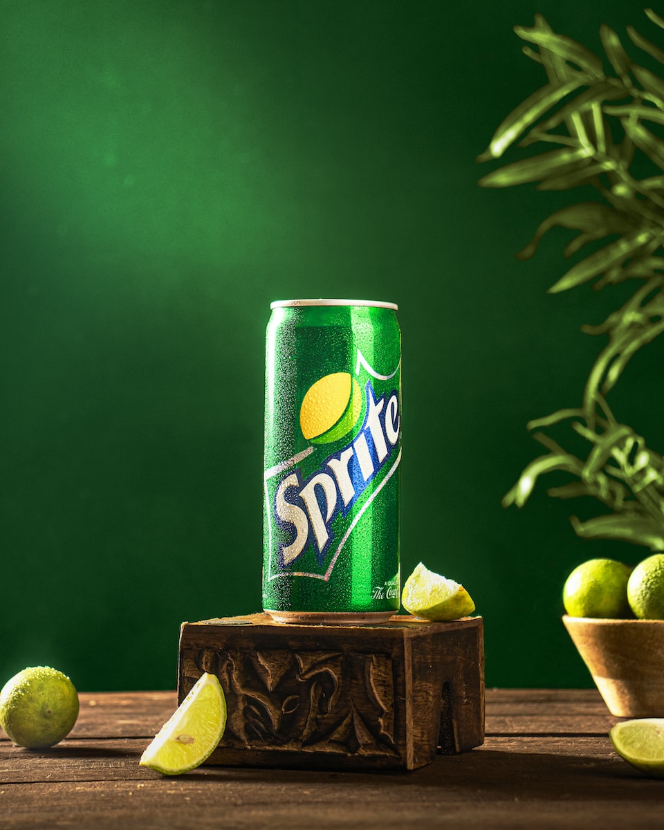 Lody sprite z żelkami