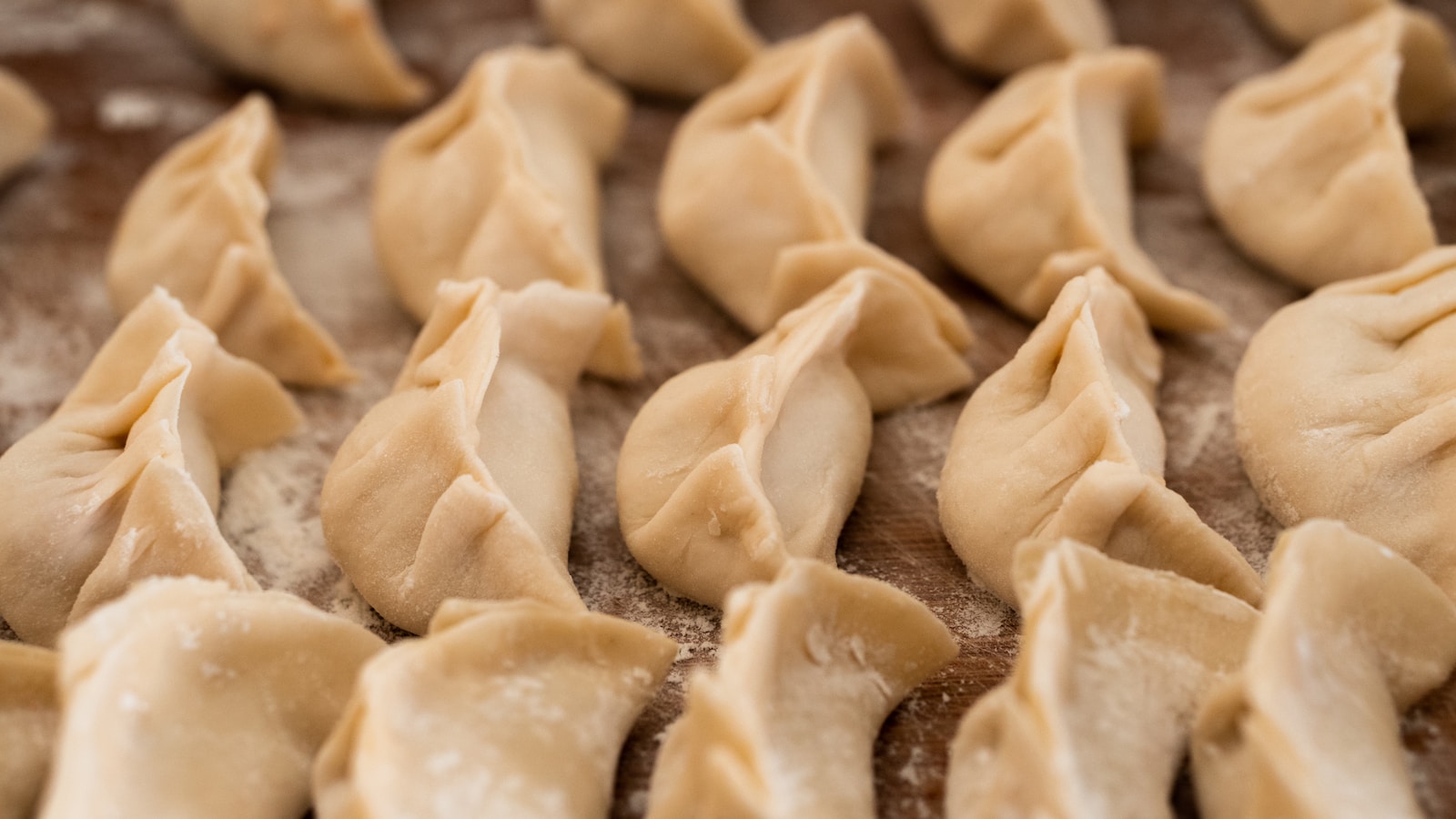 Pierogi z dynią i orzechami