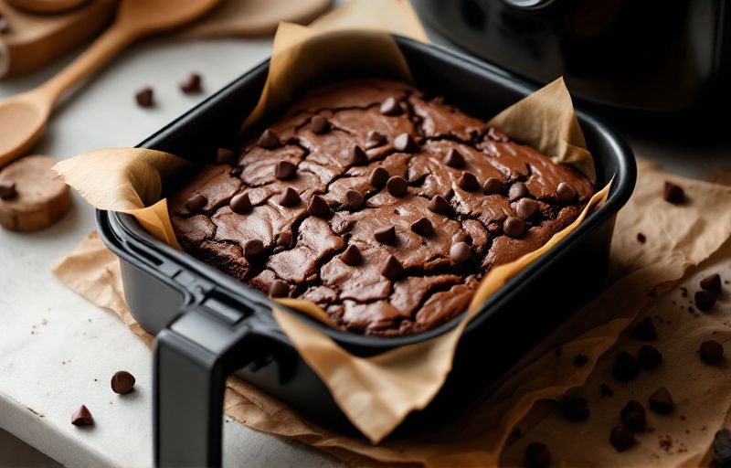 Brownie w Air Fryer
