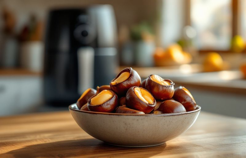 Kasztany jadalne z Air Fryer