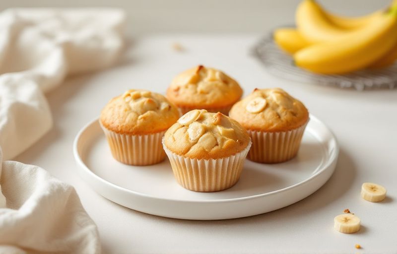 Muffinki bananowe z Air Fryer