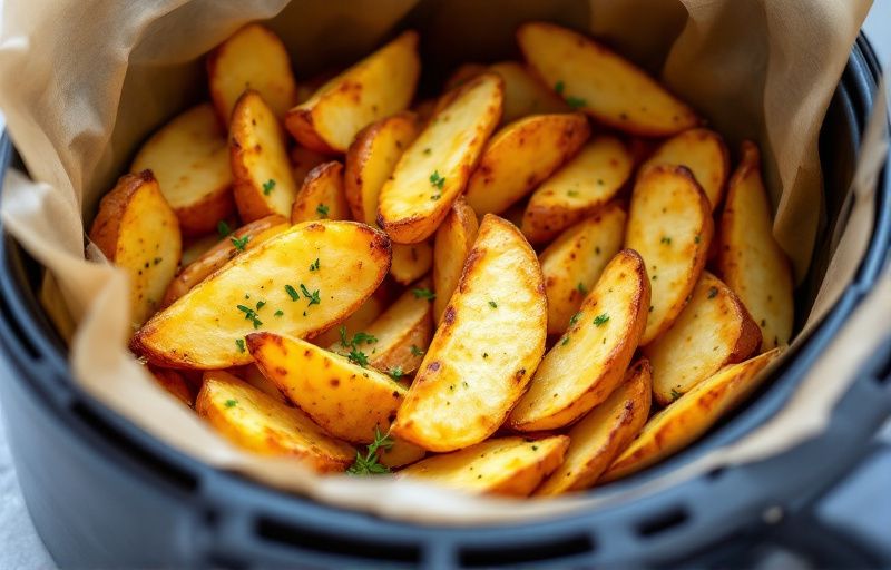 Pieczone ziemniaczki z Air Fryer