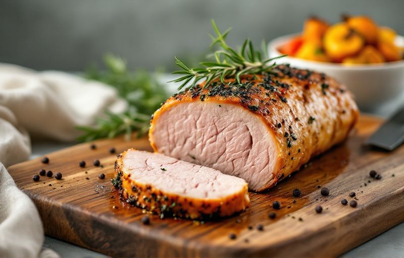 Schab pieczony w Air Fryer