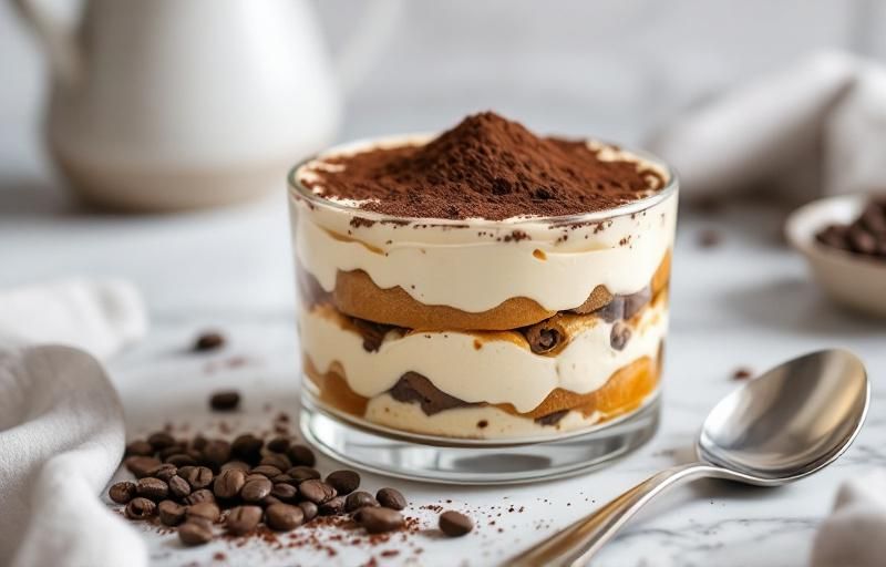 Tiramisu bez jajek
