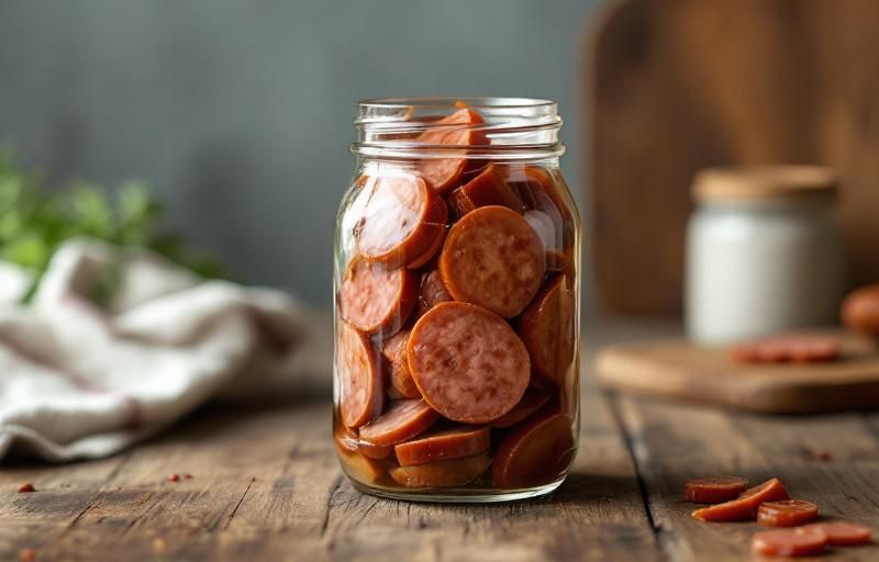 Kiełbasa w słoiku