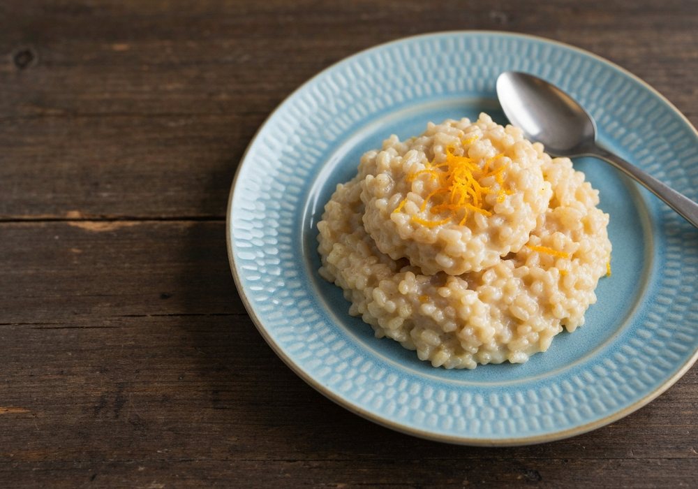 Arroz doce – portugalski ryż na mleku z cynamonem i cytryną