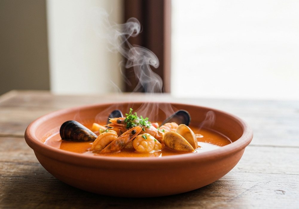 Bouillabaisse z marsylskim aromatem i rouille