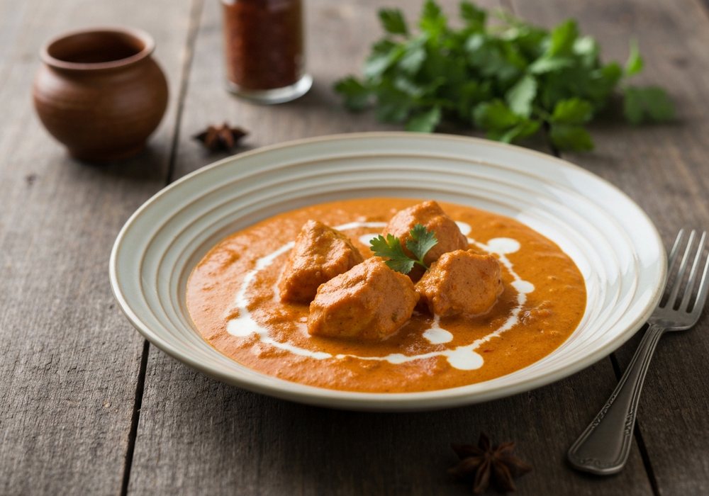 Butter chicken w kremowym sosie pomidorowym