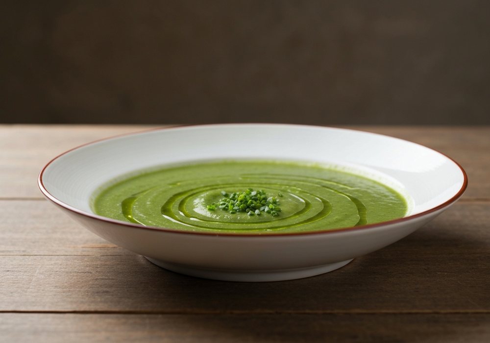 Caldo verde z chorizo i jarmużem