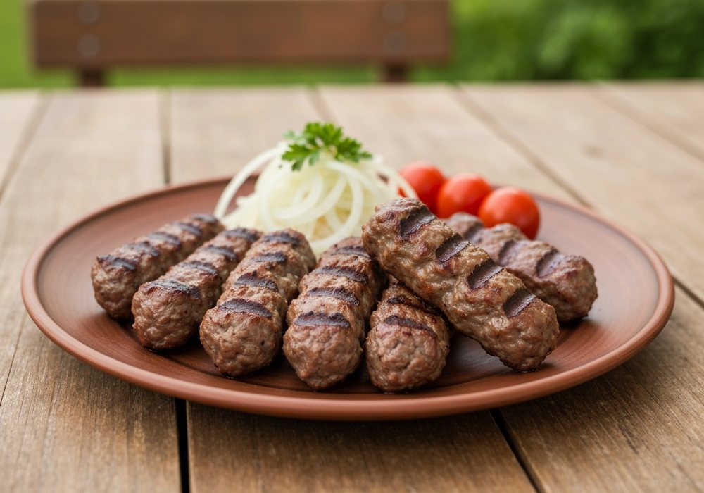 Cevapcici bałkańskie kotleciki z grilla lub patelni