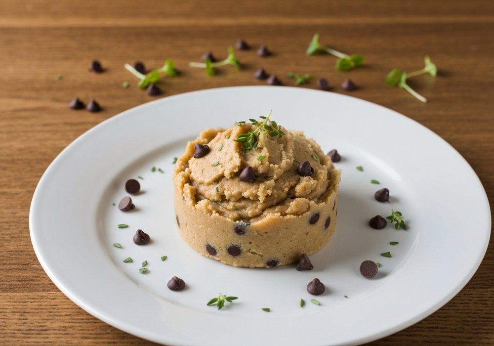 Cookie dough – jadalna amerykańska masa ciasteczkowa z czekoladą