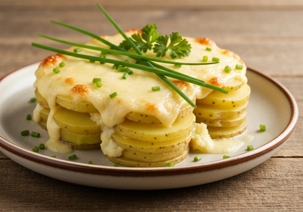 Gratin dauphinois – francuska śmietanowa zapiekanka ziemniaczana